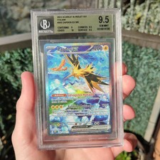 Pokémon Zapdos Ex 202/165 Bgs 9.5 🇮🇹 - 151 Italiano - GUARDA LE FOTO