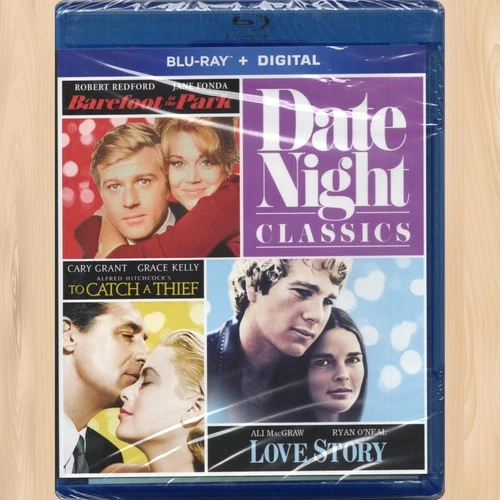 Robert Redford BAREFOOT IN THE PARK To Catch a Thief LOVE STORY Blu-ray Set 1104
