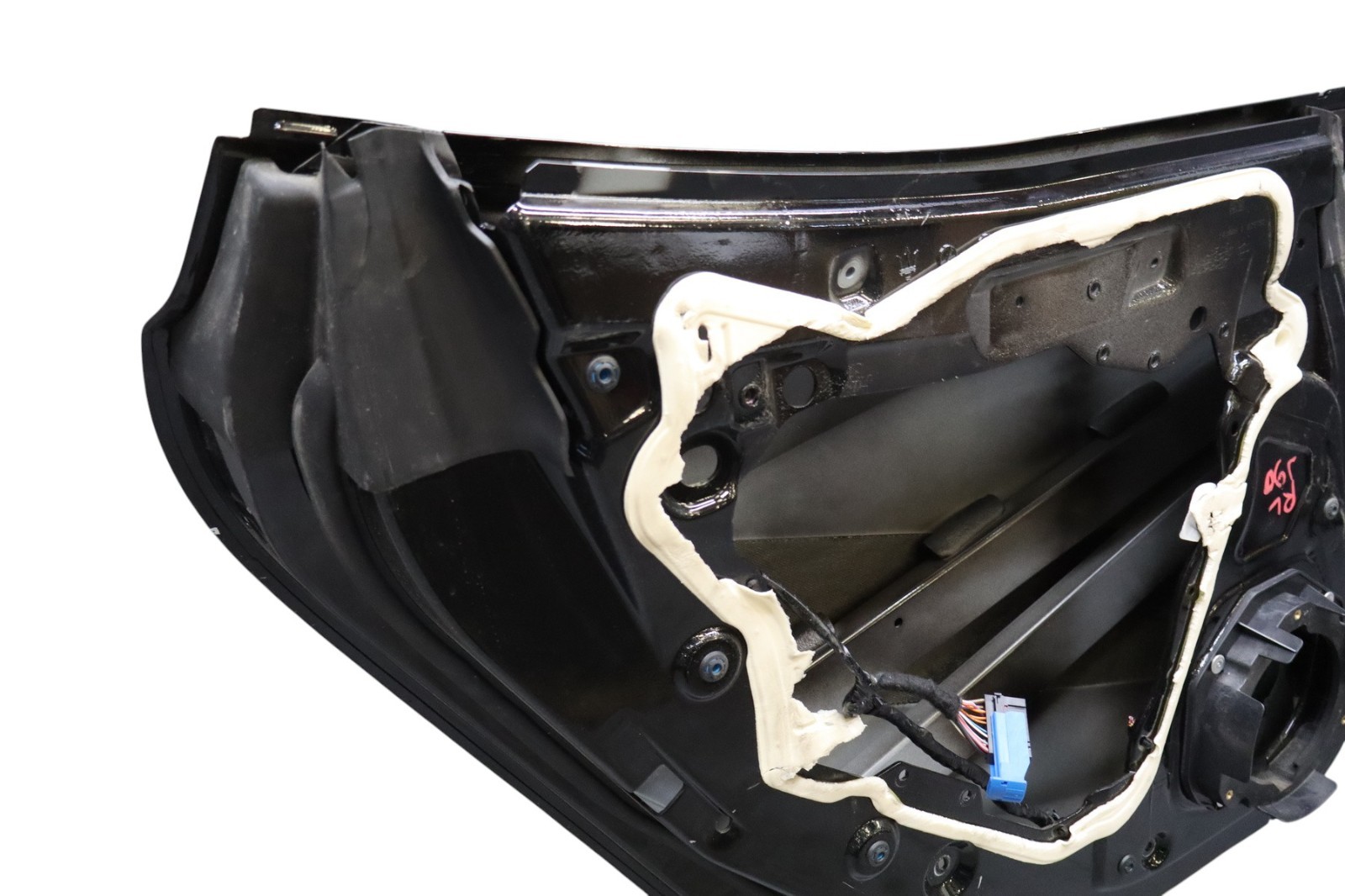 14-22 Maserati Ghibli Rear Left Driver Side Exterior Door Shell Panel Black Oem