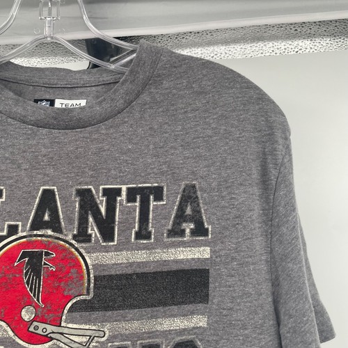 NFL Team Apparel Womens Atlanta Falcons T-Shirt Gray/Multi Size Medium - Picture 4 of 8
