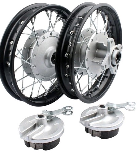 Aluminum Wheel Rim SET for CRF50 XR50 Drum Brake Shoes 1.40x10 5 RM01+02 - Picture 11 of 24
