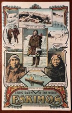 Living Races of the World Series; Esquimales Multi-Vista; Chief, Belle, Ivory PC