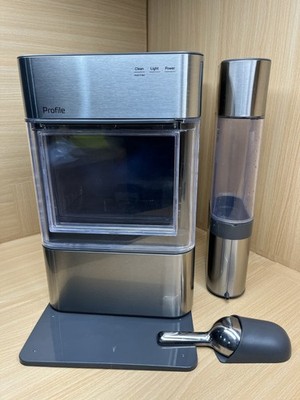 GE Profile  Opal 2.0 Ultra Nugget Ice Maker, Inhibiting Filter + Free Side Tank