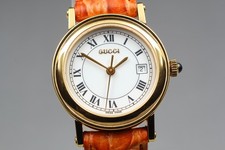 [Near MINT] GUCCI 7200L 26mm White Roman Dial Quartz Woman's Watch From JAPAN