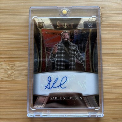 2022 Panini Select WWE Gable Steveson Rookie Flash Autographs #SN-GSV