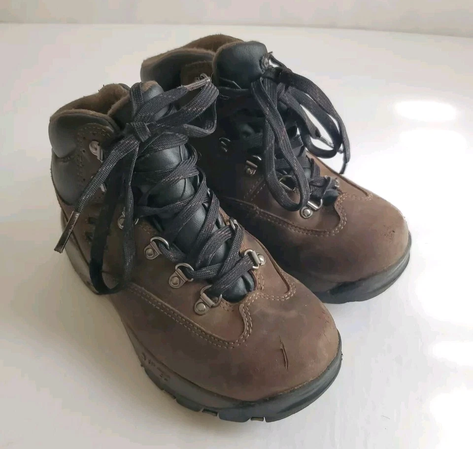 Botas de Senderismo Impermeables Hi-Tec Altitude IV Jr Juvenil Talla 2 Cuero Marrón Trail Foto 3 de 4