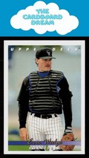 Eric Wedge 1993 Upper Deck #653 RC Rookie Colorado Rockies Baseball Card. rookie card picture