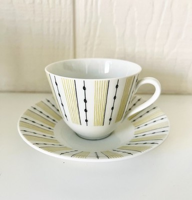 Rorstrand Sweeden CASINO tea cup and saucer RARE