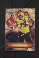 2021 Wild Card Alumination - Larry Borom #ABC-34 (RC)