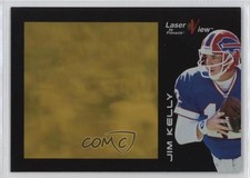 1996 Pinnacle Laser View Gold Jim Kelly #1 HOF 11pj