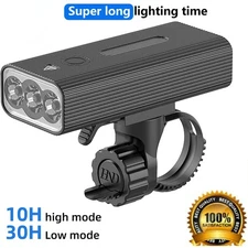 5200mAh Super Bright LED Bike Light USB Rechargeable Bicycle Front Headlight