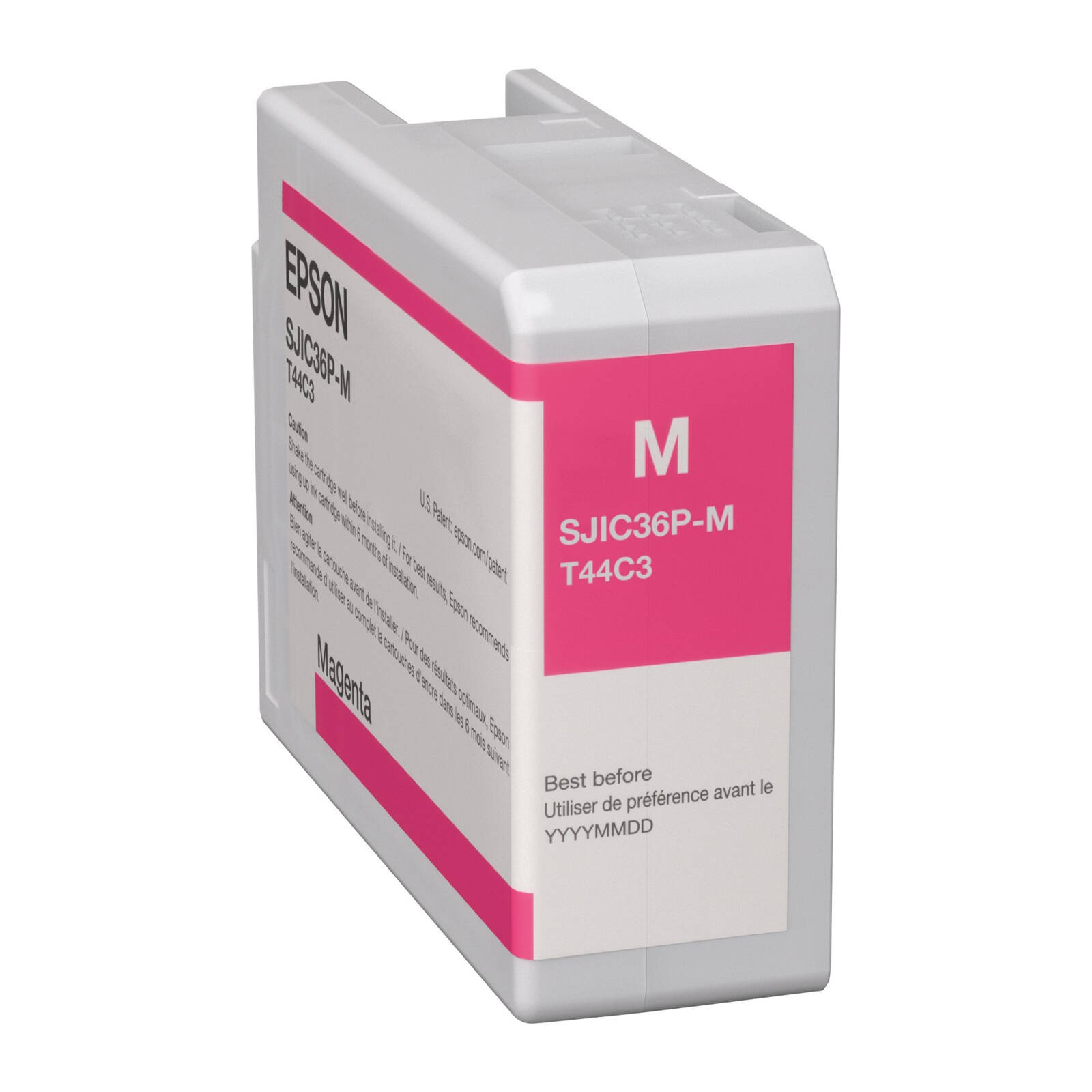 Epson SJIC36P-M Magenta Genuine Ink Cartridge (C13T44C340) - Image 2