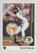 1989 Upper Deck Award Winners Dennis Eckersley #664 HOF 1oa8