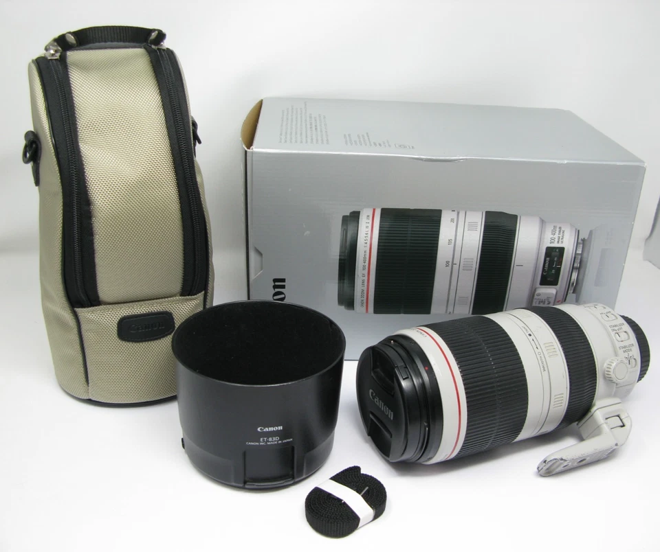 Canon EF 100-400mm f/4.5-5.6 L IS II USM Telephoto Zoom Lens - Image 1 of 4