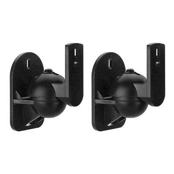 Soporte de pared para altavoces para un par de cajas de 3,5kg resistente
