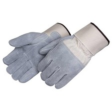 12 Heavy Duty Leather Made With Kevlar Welding Construction Farminig Work Gloves