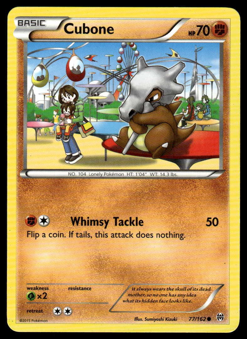 POKEMON CUBONE BREAKTHROUGH 77/162 C LP