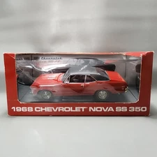 GMP Peach State 1968 Chevy Nova SS 350 Red 8024-1 1:18 Diecast Limited Edition