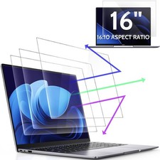 16 Inch 16:10 Anti Blue Light Laptop Screen Protector 3 Pack, 16:10 Aspect Ratio