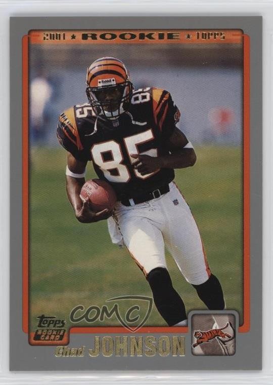 2001 Topps Chad Johnson #340 19zg