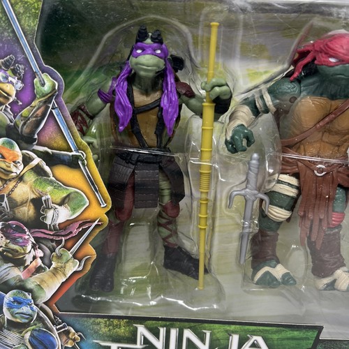 Teenage Mutant Ninja Turtles Group Pack Exclusive Figures 2014 TMNT Movie New - Picture 2 of 10