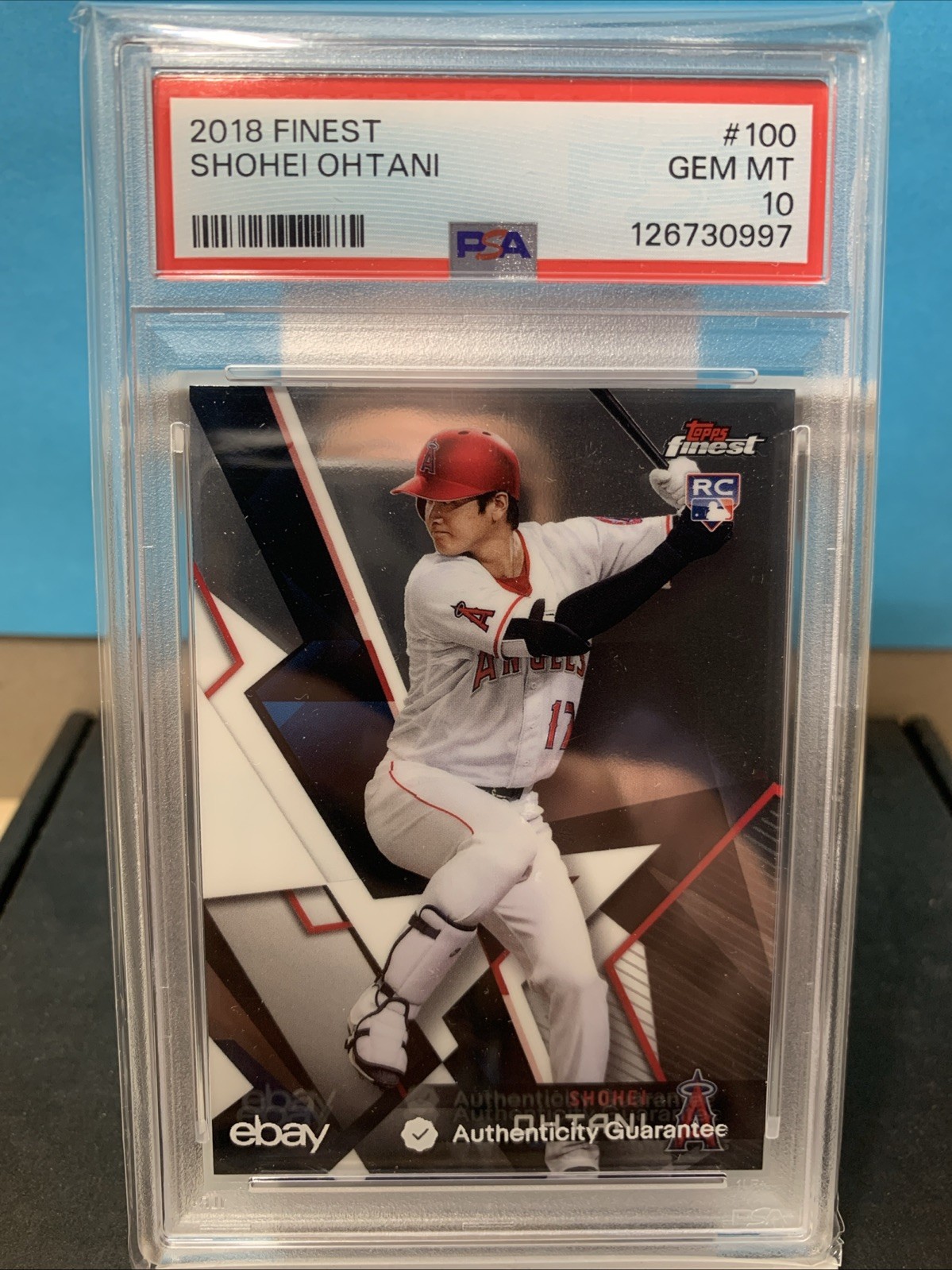 Shohei Ohtani 2018 Topps Finest #100 Base Price Guide - Sports