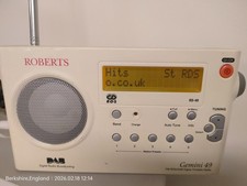 Roberts Gemini 49 DAB/FM Radio in Good Working Condition
