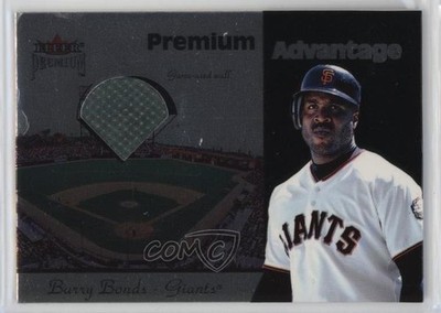 2001 Fleer Premium Advantage Walls Relics 45/100 Barry Bonds 3t8