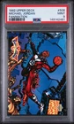 1992 Upper Deck MICHAEL JORDAN Fanimation Agent 23 PSA 9 Card #506