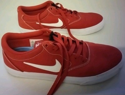 Nike Sneaker SB Charge/ Größe US 9,5/EUR 43/Rot (25-295)