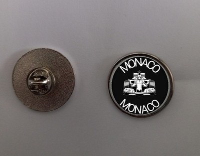 2,4 CM Monaco Motor Racing Grand Prix Pin Anstecker