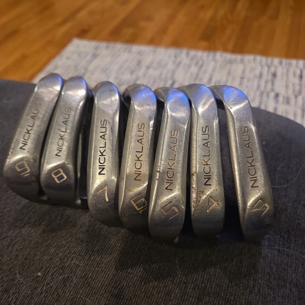 Jack Nicklaus Graphite Shaft Iron Set Golf Clubs for sale | eBay