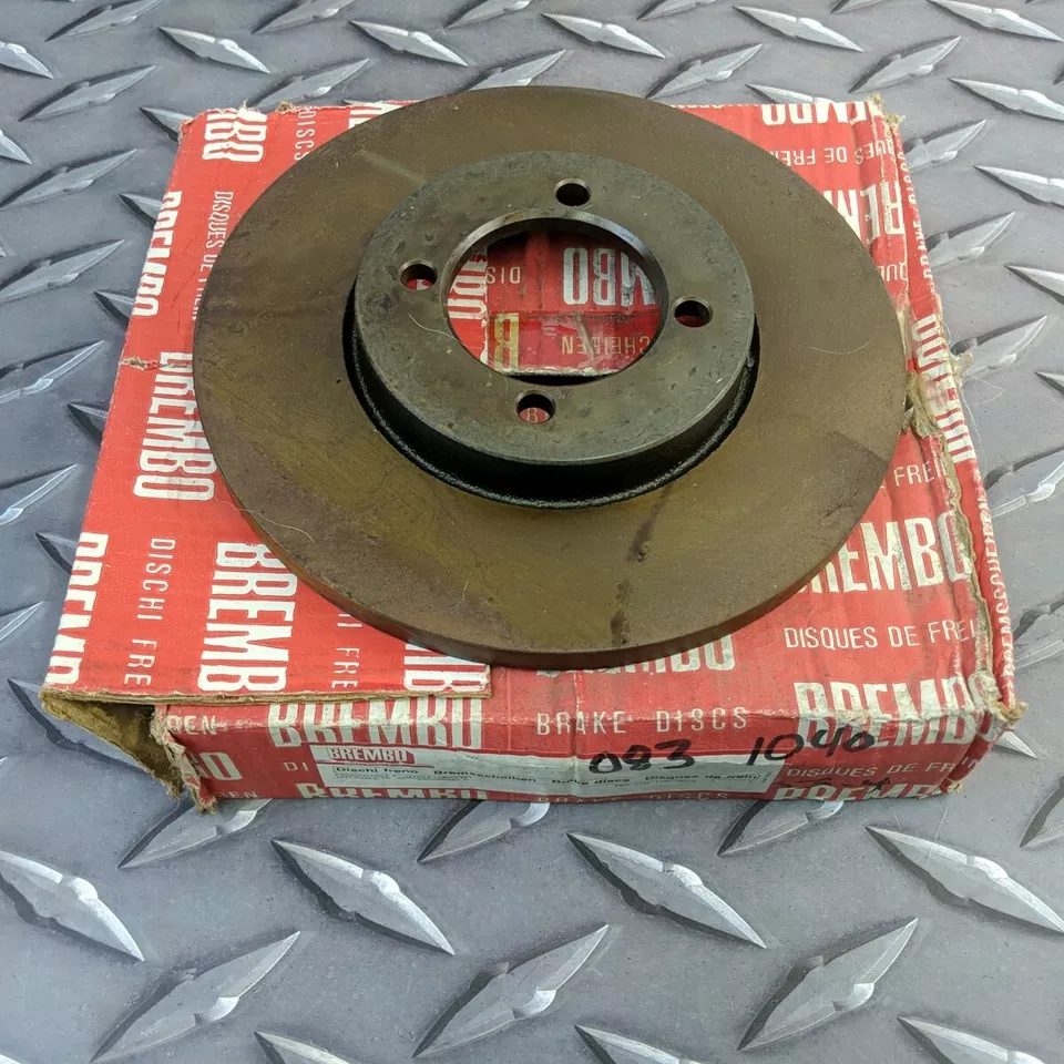 2x Brembo 08.3774.10 Fits Dodge Colt Solid Front Disc Brake Rotors For MA169882 - Image 2 of 4