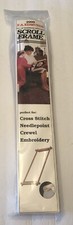 NEW F.A. Edmunds scroll frame 8.5" x 18" model 2999 needlepoint cross stitch
