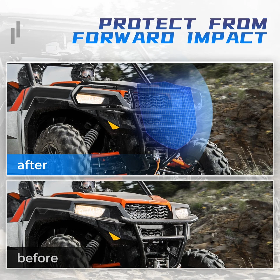 # 2881525 Front Upper Bumper Brush Guard for Polaris General 1000 4 XP 2016-2025 - Image 4 of 4