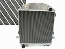 Pour Ford Model T Bucket Ford Engine 1924-1927 AT 3ROW Aluminium Radiateur