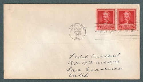 US 874-877 Famous Americans - Scientists (4) First Day Covers - Picture 3 of 5