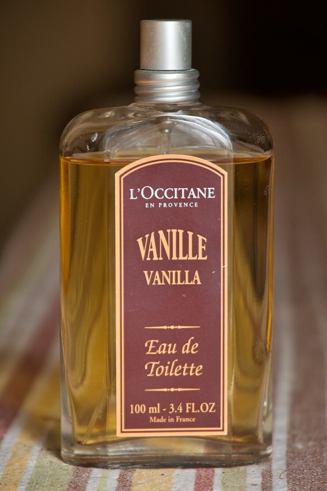 L'Occitane en Provence Vanille Discontinued Eau de Toilette 3.4 fl oz