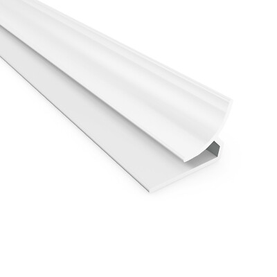 Fasade 47 in. Decorative Vinyl Large Profile Inside Corner Trim (5 Pack)