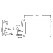 A/C Condenser LKQ CORP CND36420
