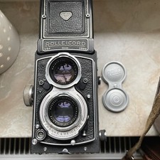 ROLLEICORD Camera XENAR 75mm F3.5 Lens Superb Condition mit Tasche