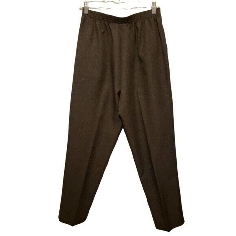 Pantalón Donn Kenny Mujer Talla 14 Gris Cintura Elástica Sólida Foto 4 de 4