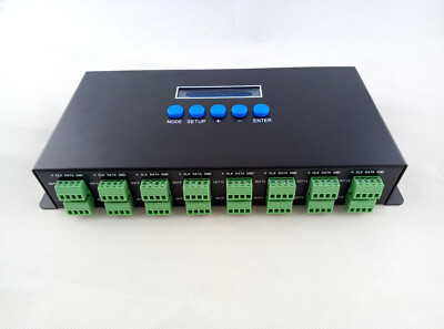 16 channels Artnet to SPI /DMX pixel light controller DC5V-24V BC 216