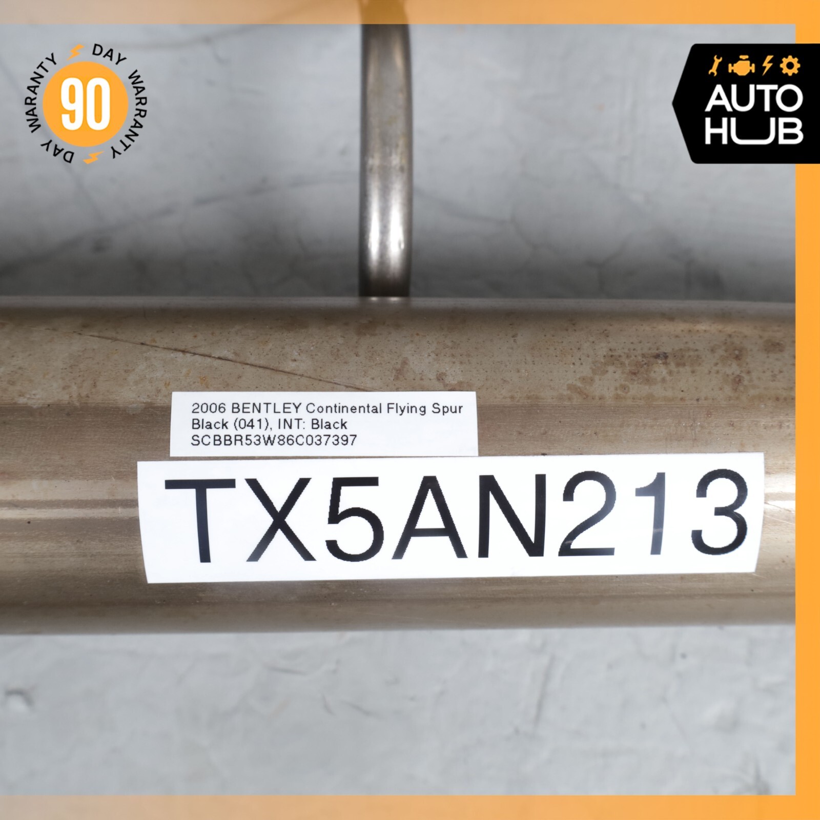 Bentley Continental Flying Spur Middle Exhaust Downpipe Left & Right Side OEM