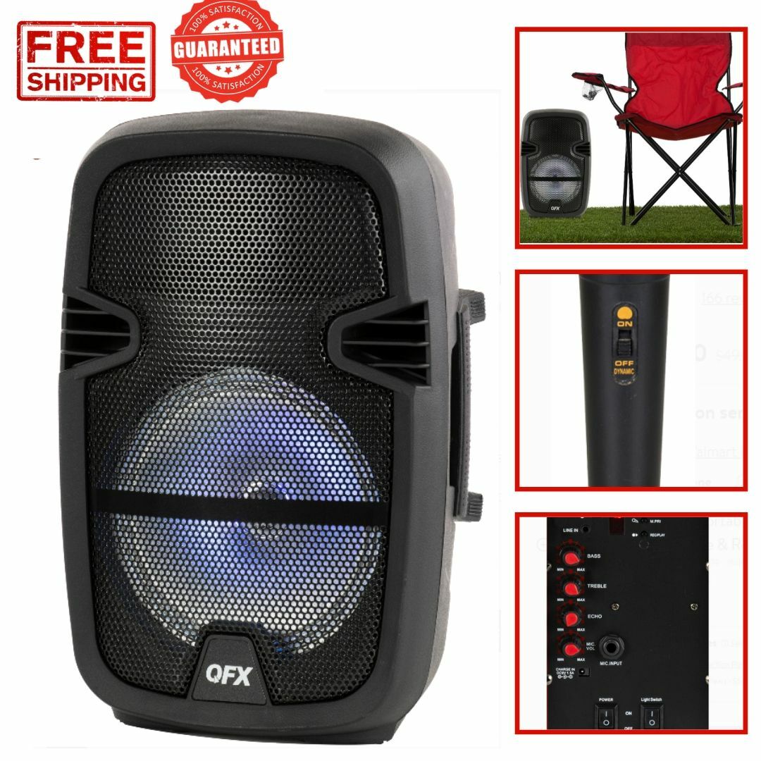 bluetooth speaker with microphone input