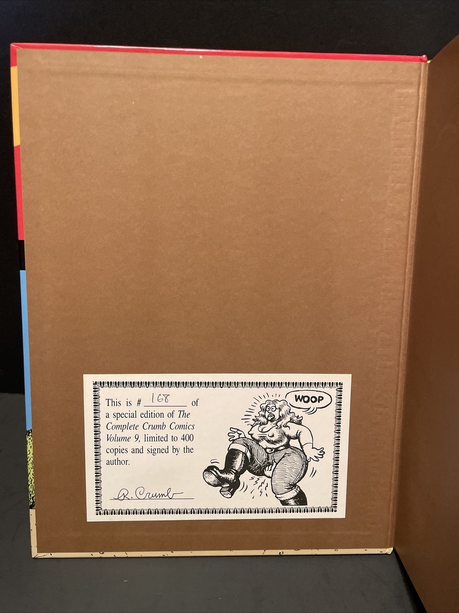 The Complete Crumb Comics 3冊セット The Complete Crumb Comics Vol. 3 - Signed & Numbered Hardcover