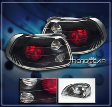 1993-1997 Honda Del Sol S Si Jdm Altezza Brake Tail Lights Lamps Black 1994 1995