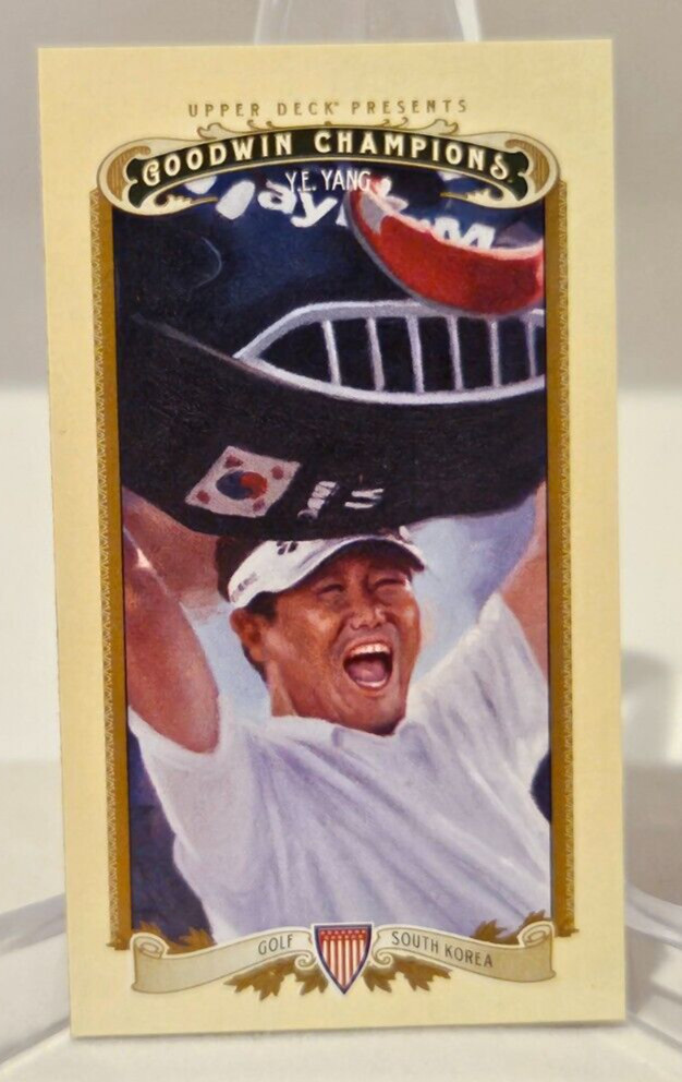 2012 Goodwin Champions Y.E. YANG #147 MINI ROOKIE