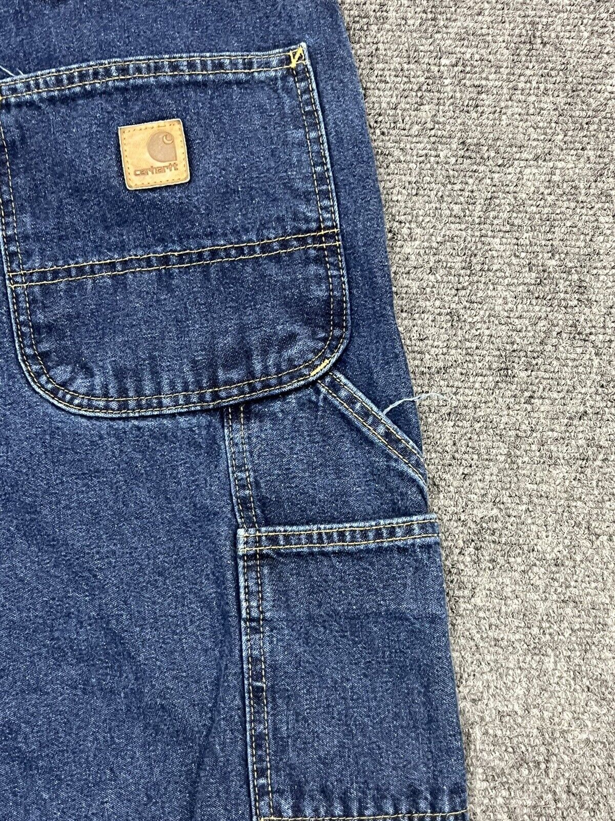 Carhartt Mens Carpenter Denim Jeans • 42x34 Preow… - image 6