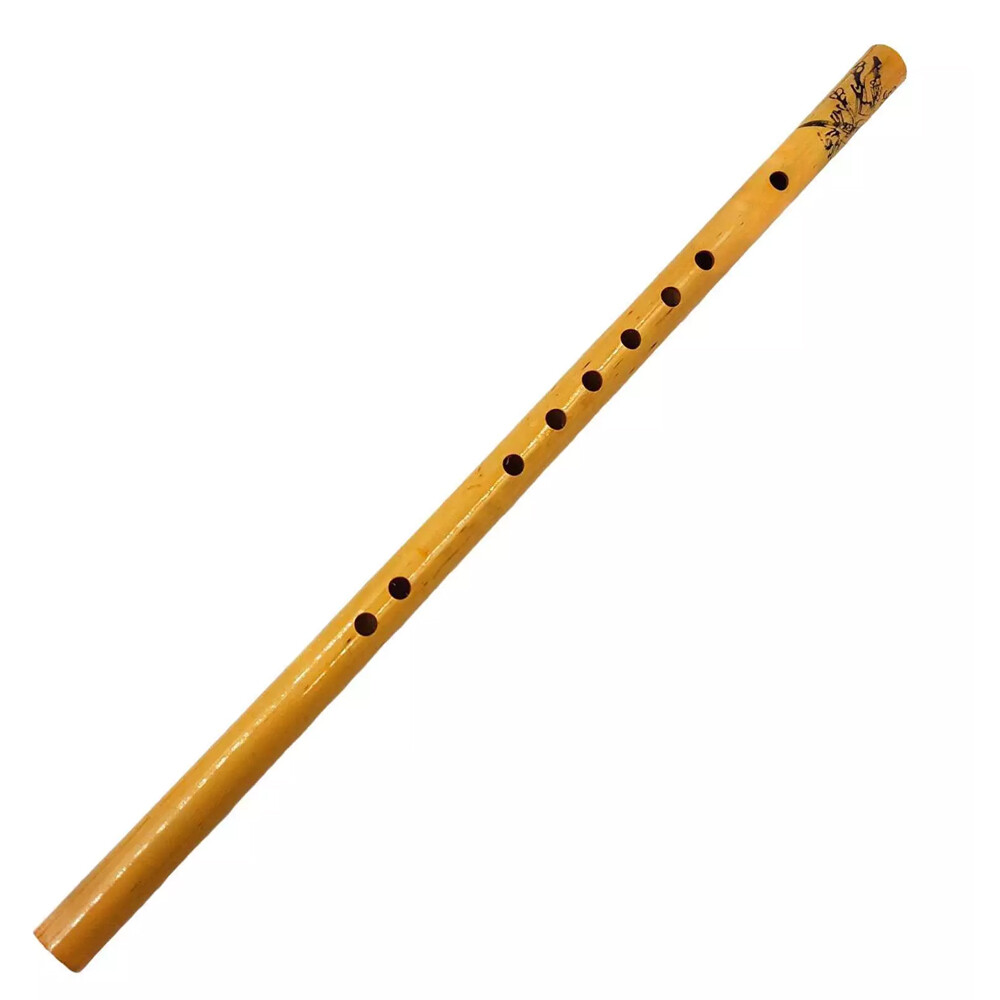 Vertical Flute High Quality Gift 44cm Long 9 Holes Professional Bamboo Flute NEW